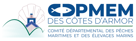 Logo du Comité départemental des pêches maritimes et des elevages marins des Côtes d'Armor 